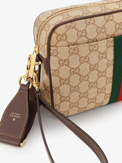 GUCCI - Small crossbody bag with Web detail