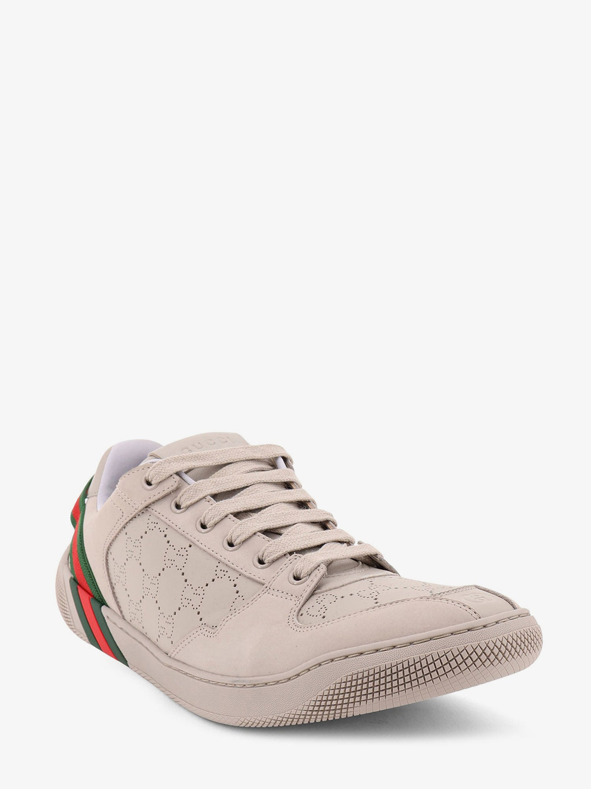 Gucci GG leather sneakers - Beige
