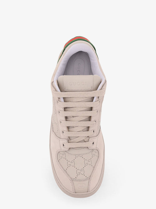 Gucci GG leather sneakers - Beige