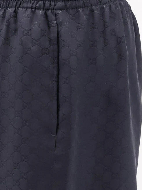 GUCCI - Gucci Primavera GG silk shorts