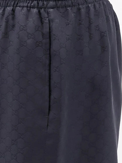 GUCCI - Gucci Primavera GG silk shorts