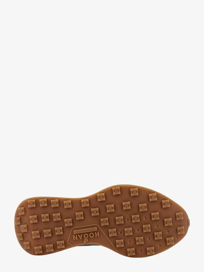 Hogan Leather sneakers with side logo - Bianco