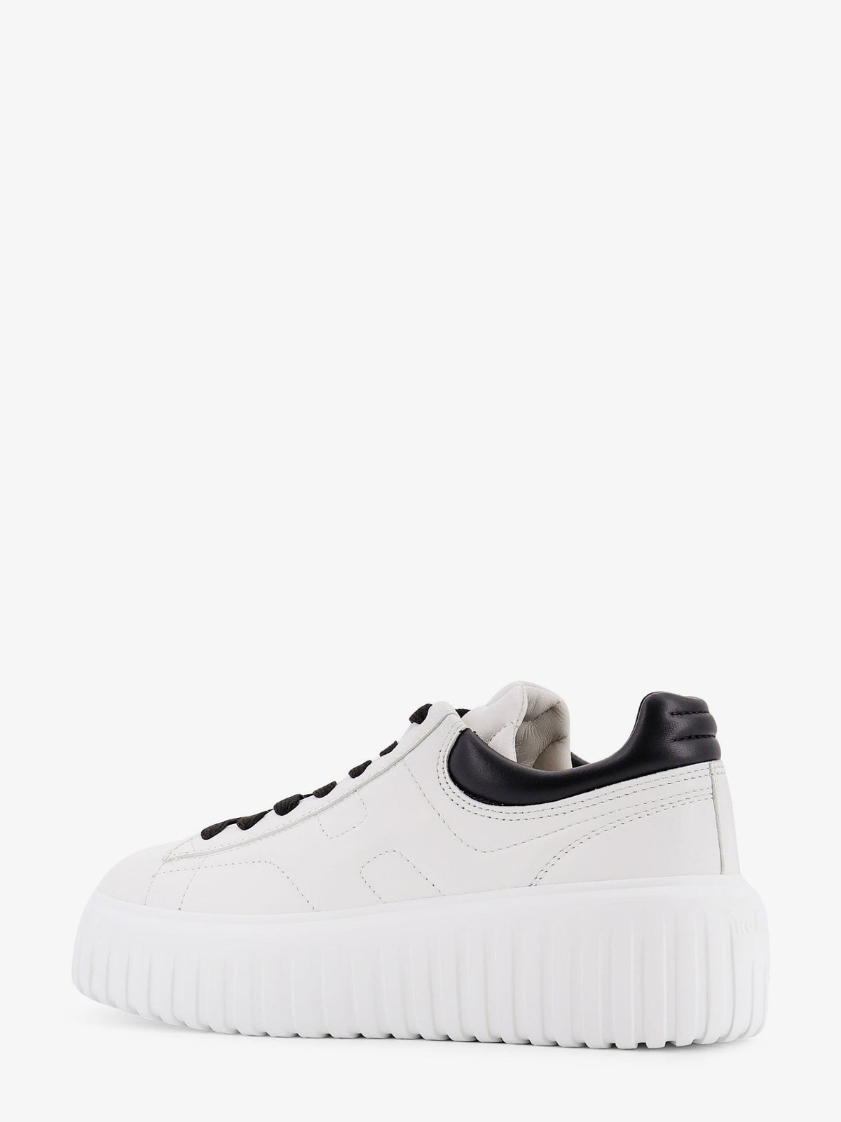 Hogan Low-top leather H-stripes sneakers - Bianco/Nero