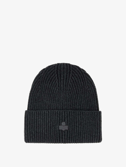 Isabel Marant Mayers cotton and wool blend hat - Anthracite