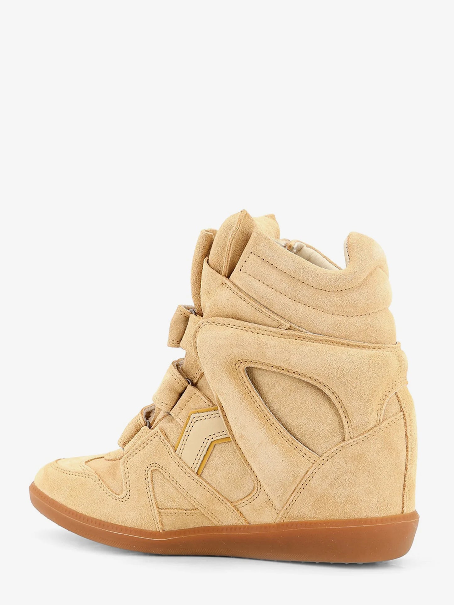 ISABEL MARANT - Bekett suede and leather sneakers