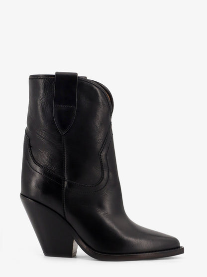 Isabel Marant Leyane leather boots - Black