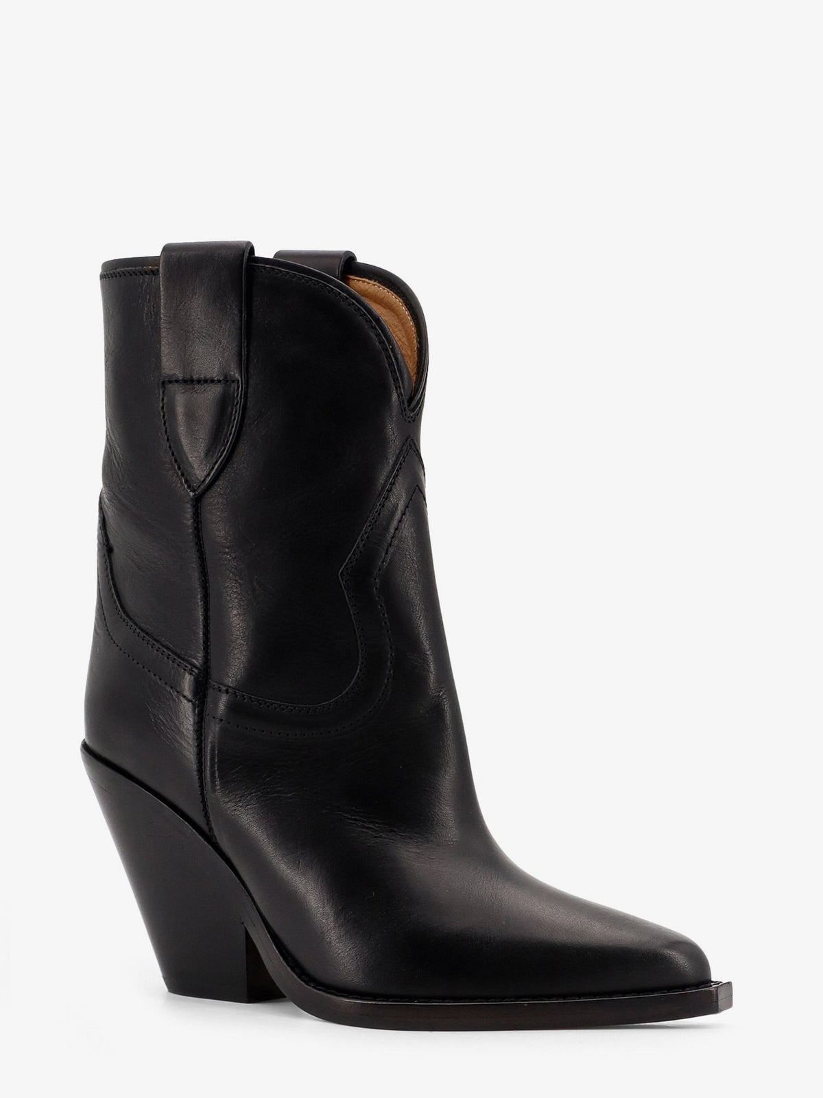 Isabel Marant Leyane leather boots - Black