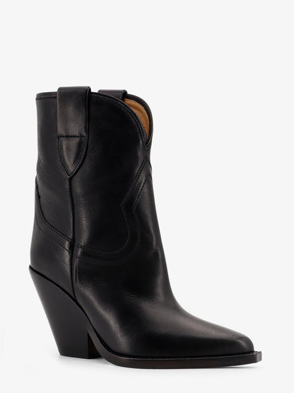 Isabel Marant Leyane leather boots - Black