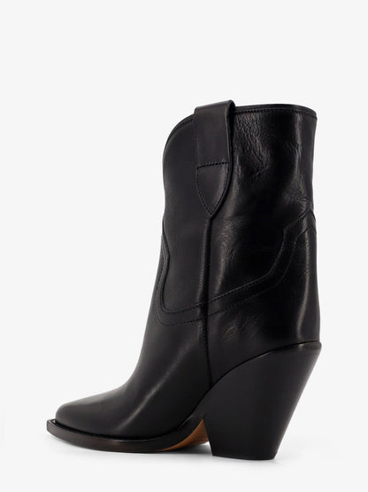 Isabel Marant Leyane leather boots - Black