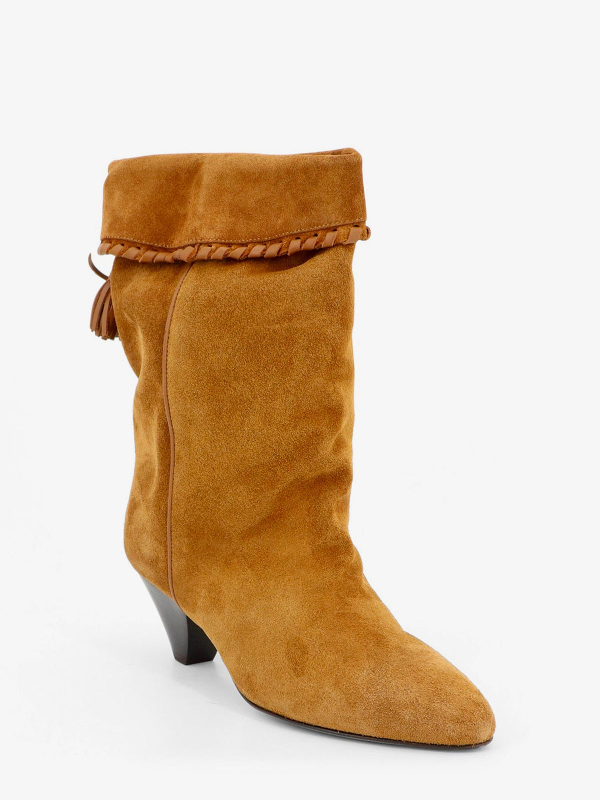 Isabel Marant Dalby suede boots - Cognac