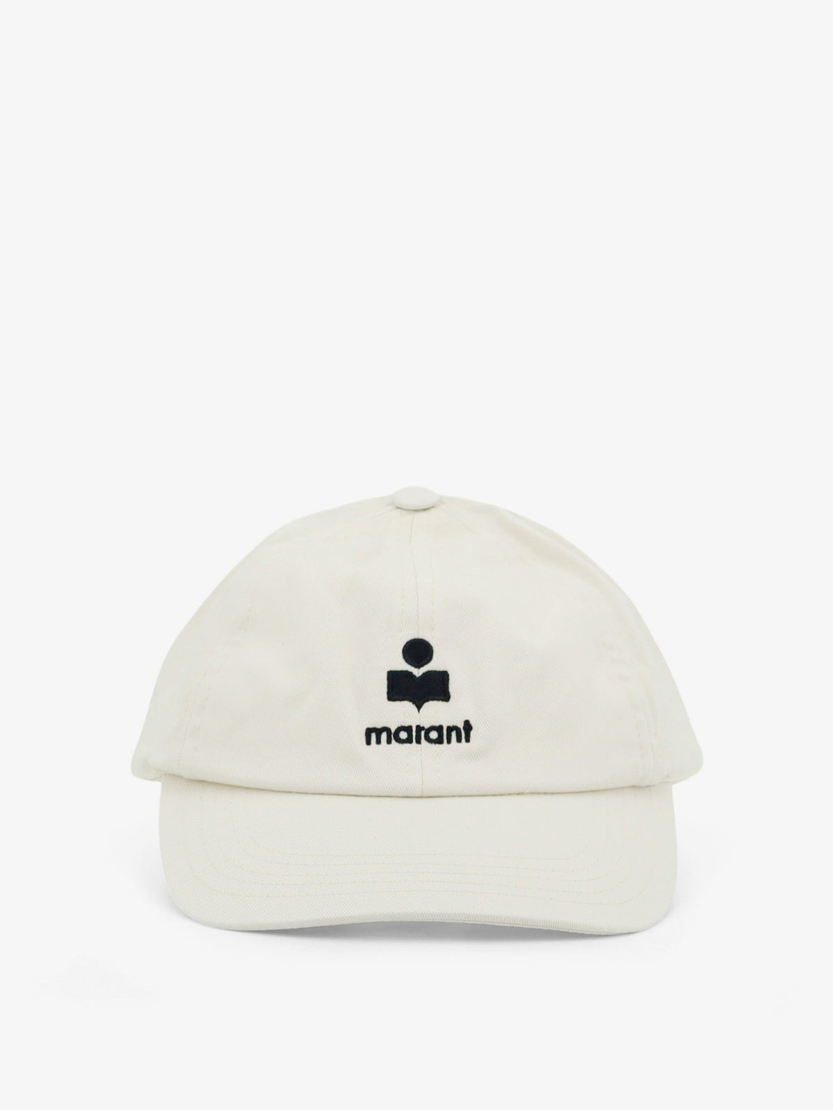 Isabel Marant Tomas cotton baseball hat - Ecrublack