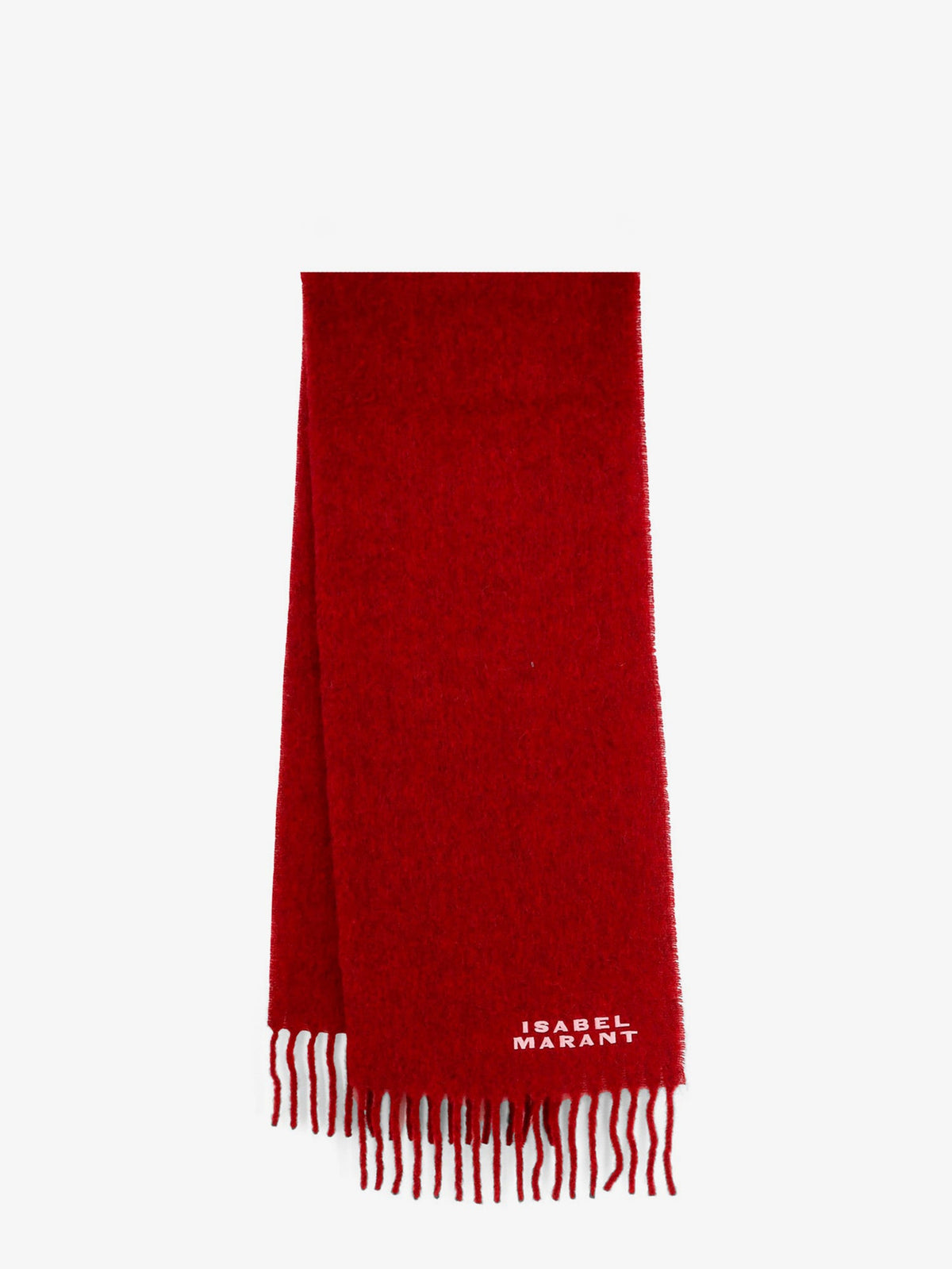 Isabel Marant Firmy alpaca blend scarf - Burgundy
