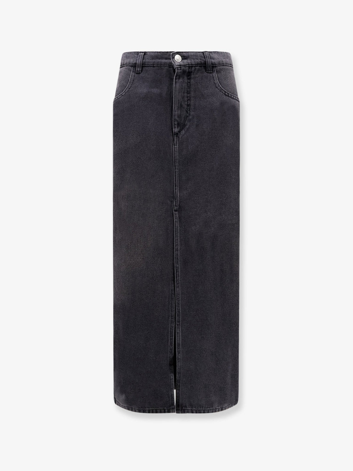 Isabel Marant Faharia black denim skirt - Faded Black