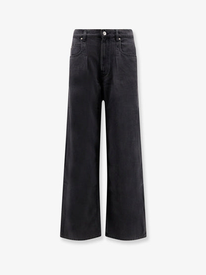 Isabel Marant Rodayna black denim jeans - Faded Black