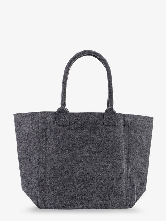 Isabel Marant Small Yenky cotton shoulder bag - Faded Black