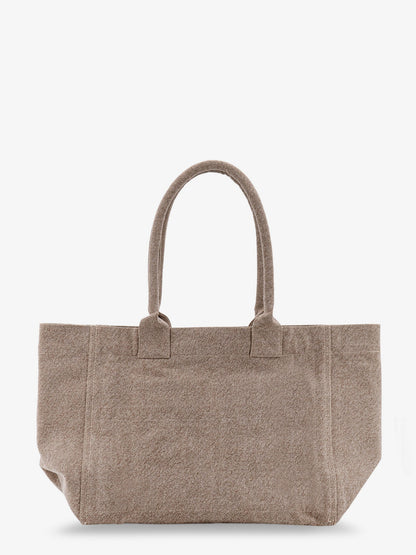 Isabel Marant Yenky Zipped Cotton Shoulder Bag - Beige