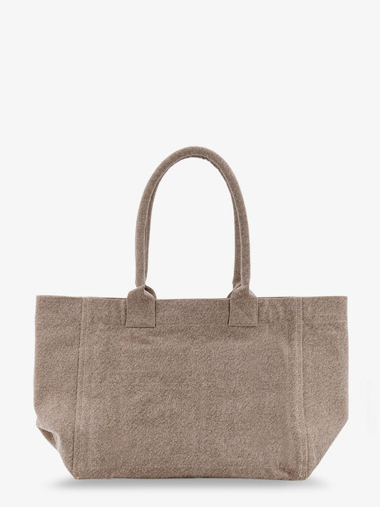 Isabel Marant Yenky Zipped Cotton Shoulder Bag - Beige