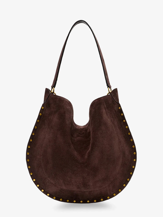 Isabel Marant Oskan Hobo Suede Shoulder Bag