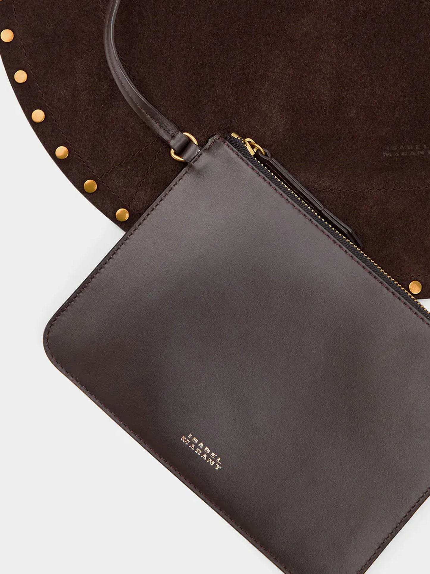 ISABEL MARANT - Oskan Hobo Suede Shoulder Bag