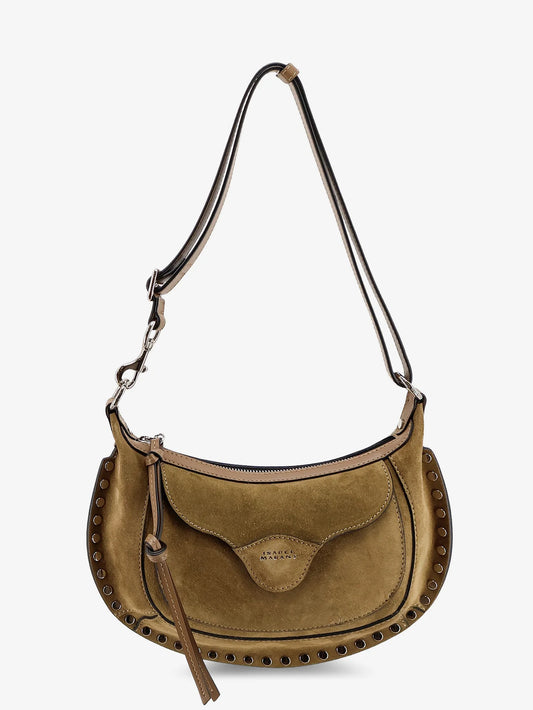 Isabel Marant Oskan Moon Suede Shoulder Bag