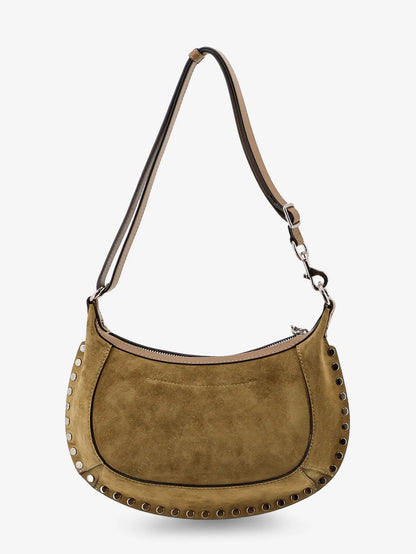 ISABEL MARANT - Oskan Moon suede shoulder bag