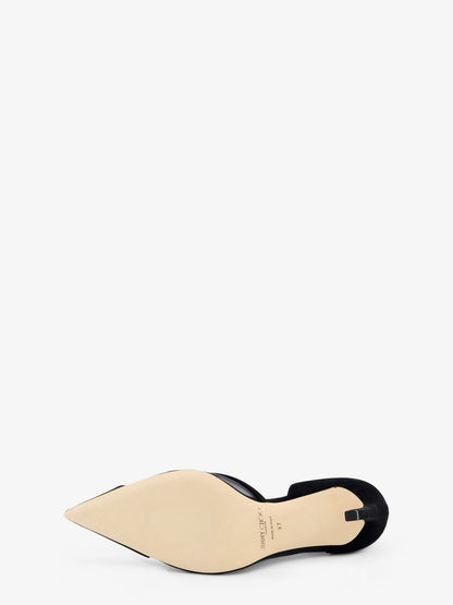 Jimmy Choo Brigitte 100 suede décolleté - Black