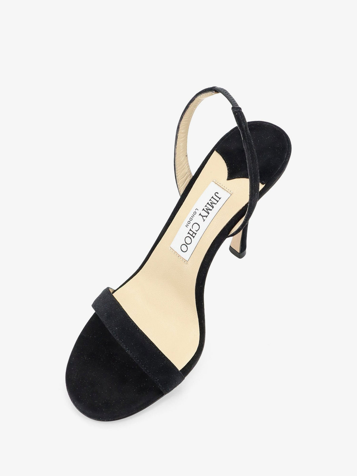 Jimmy Choo Jenn 100 suede sandals - Black