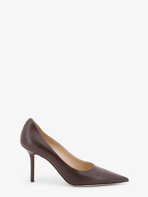 Jimmy Choo Love 85 leather pumps - Chocolate