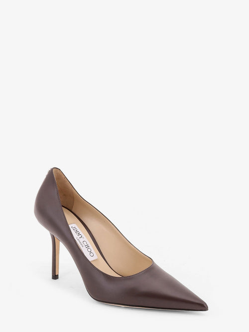 Jimmy Choo Love 85 leather pumps - Chocolate