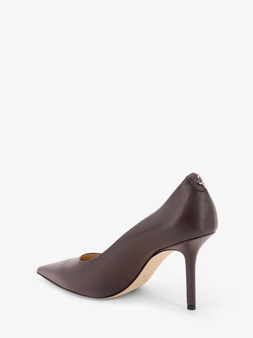 Jimmy Choo Love 85 leather pumps - Chocolate