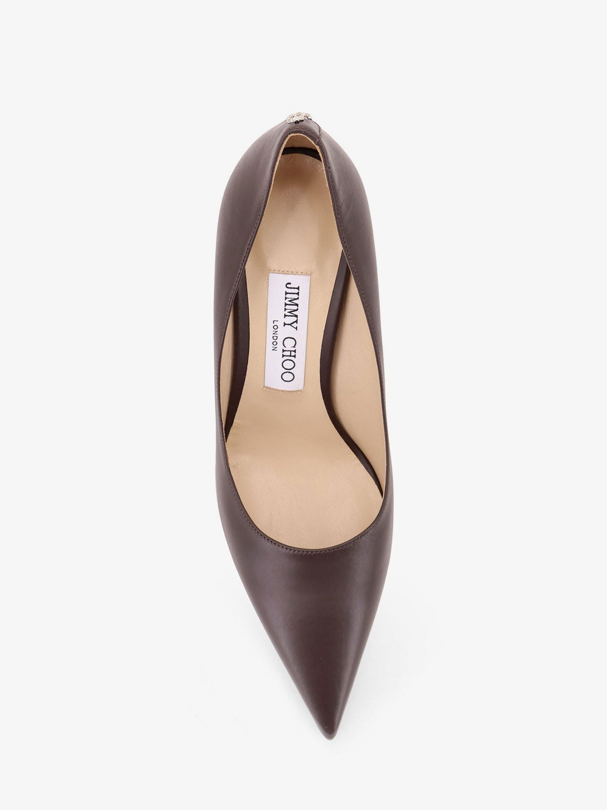 Jimmy Choo Love 85 leather pumps - Chocolate
