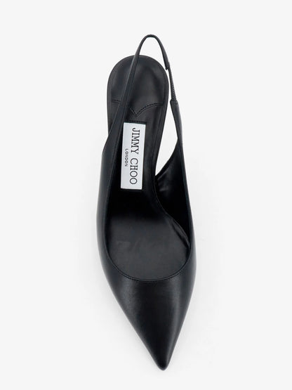 Jimmy Choo Love 95 Leatther Slingback Décolleté