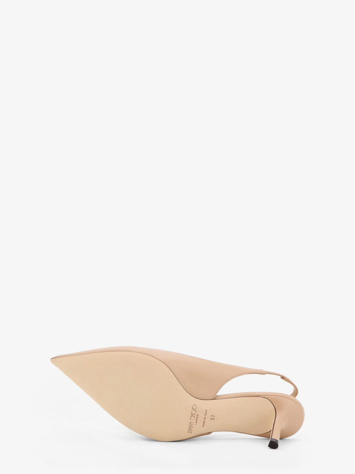 Jimmy Choo Love 95 leatther slingback décolleté - Chai