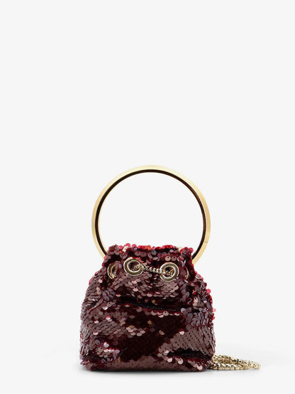 JIMMY CHOO - Micro BonBon crossbody bag with all-over sequins