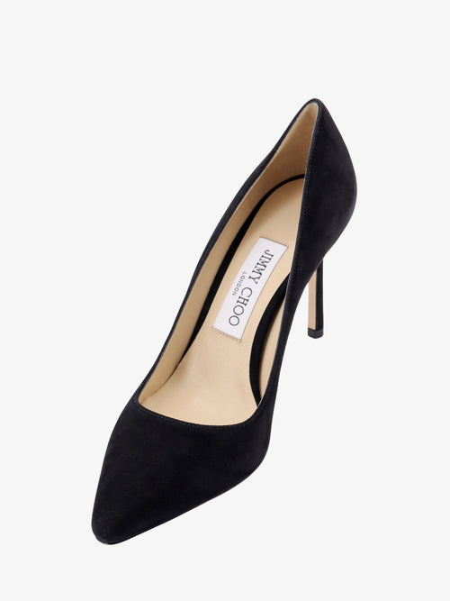 Jimmy Choo Romy 85 suede pumps - Black