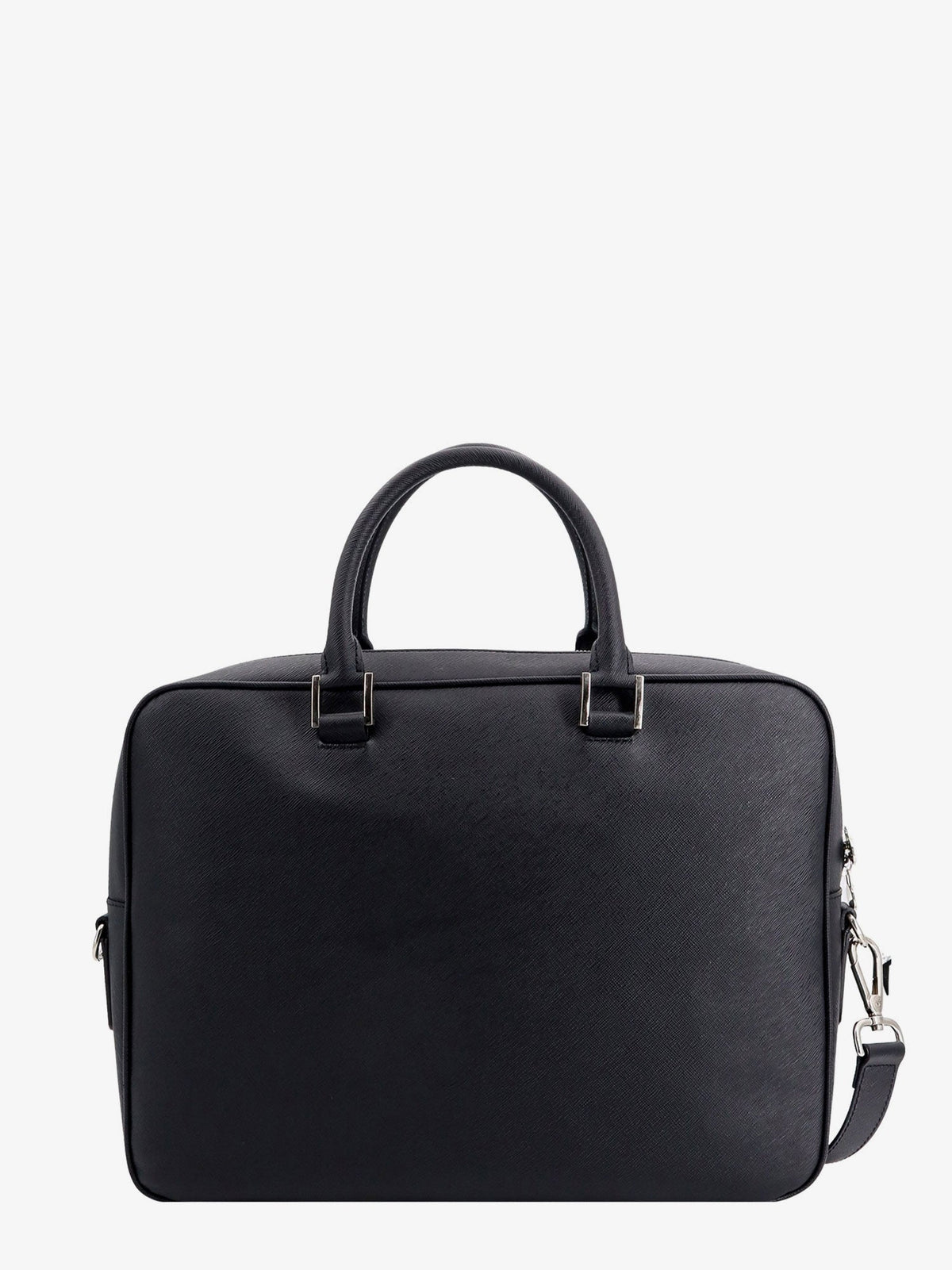 Kiton Leather work bag - Nero