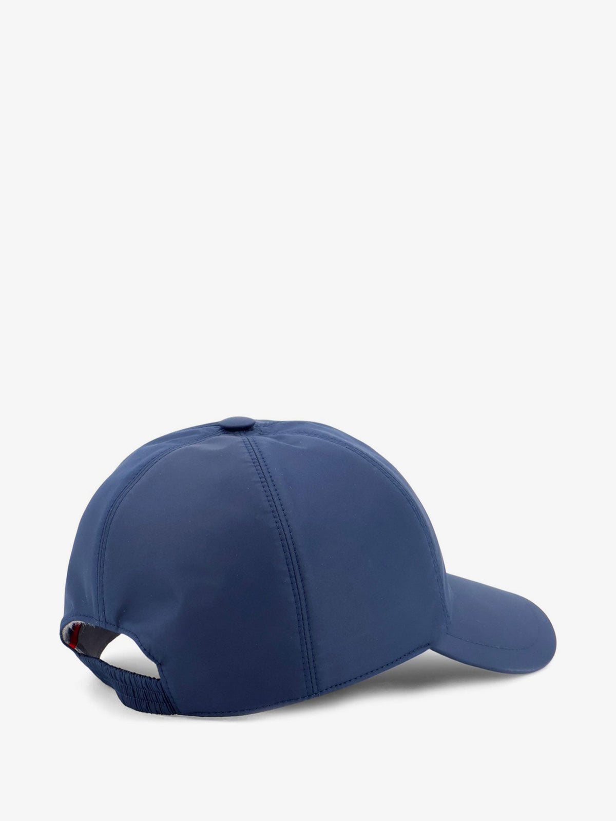Kiton Nylon hat with embroidered logo on the front - Blunavy