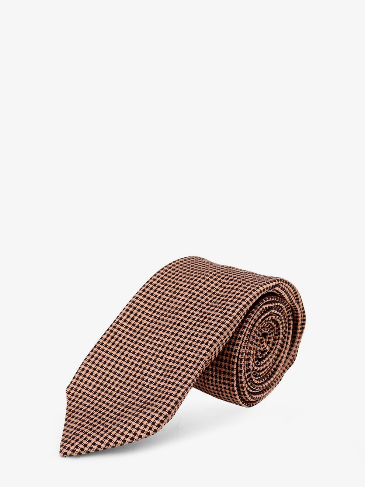 Kiton Silk tie with micro-pattern - Multicolore