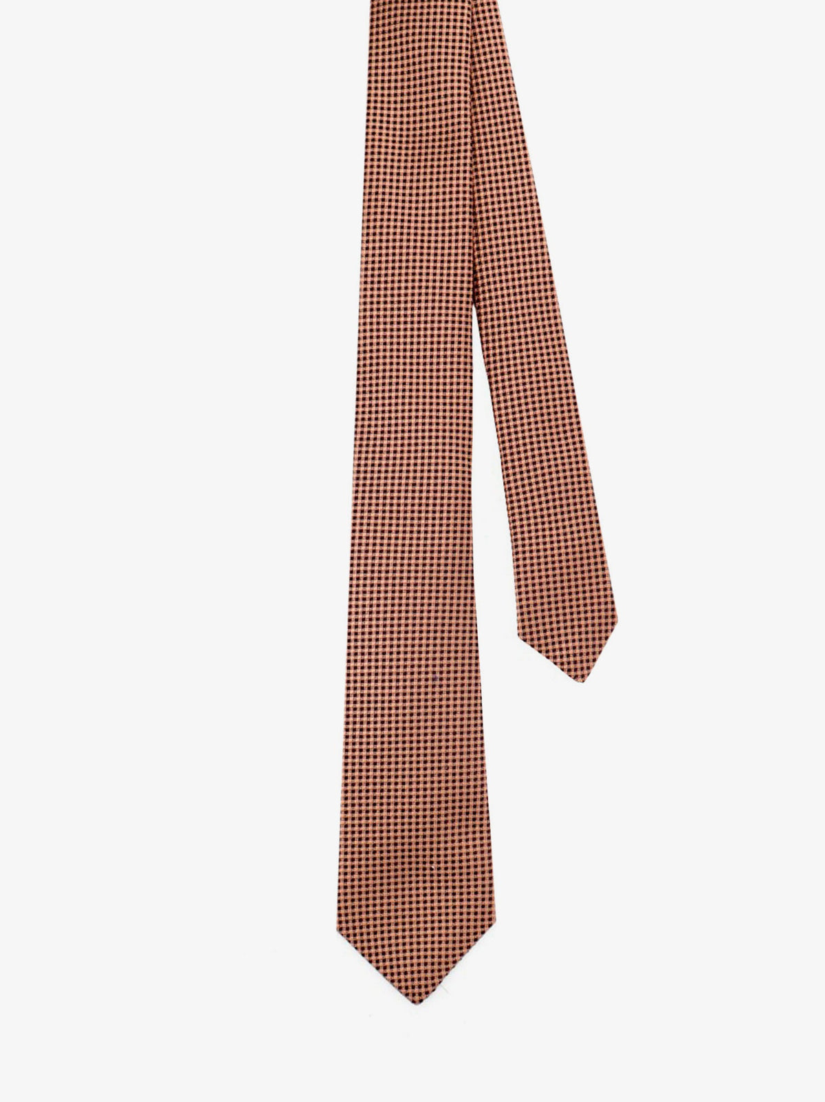 Kiton Silk tie with micro-pattern - Multicolore