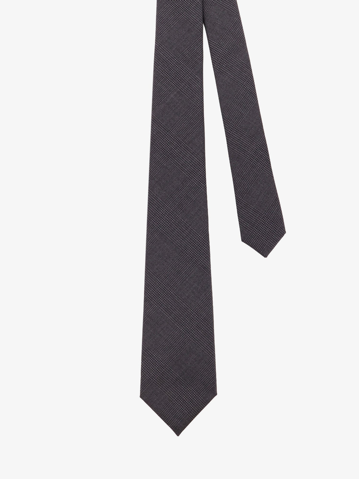 Kiton Cravatta in lana - Grigioscuro