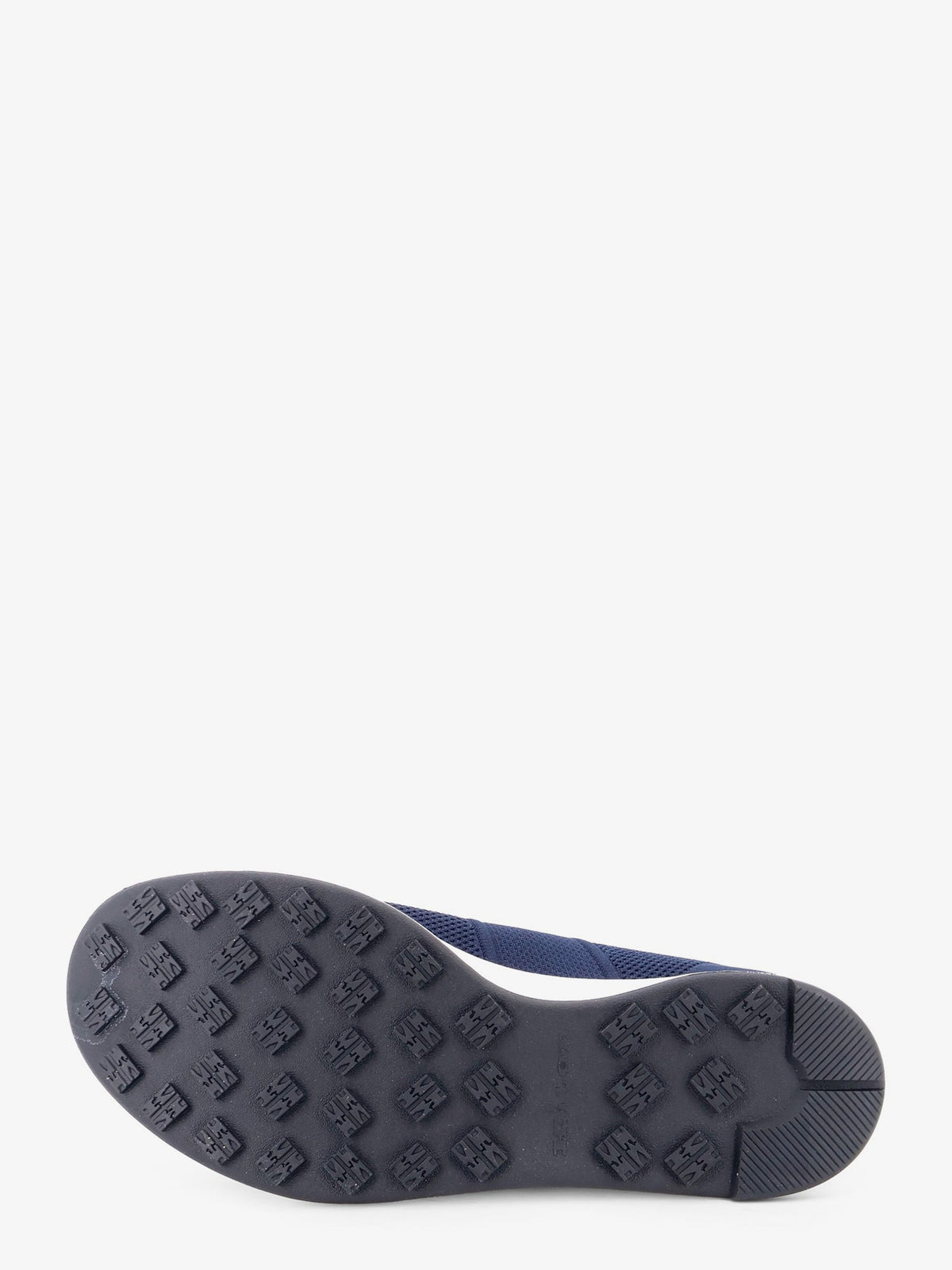 Kiton Knitted fabric sneakers with suede inserts - Blu