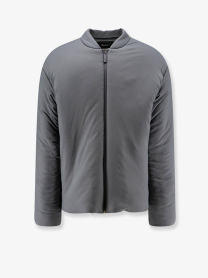 Laminar Nylon padded down jacket - Grigiomedio