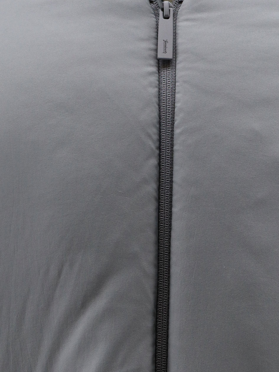Laminar Nylon padded down jacket - Grigiomedio