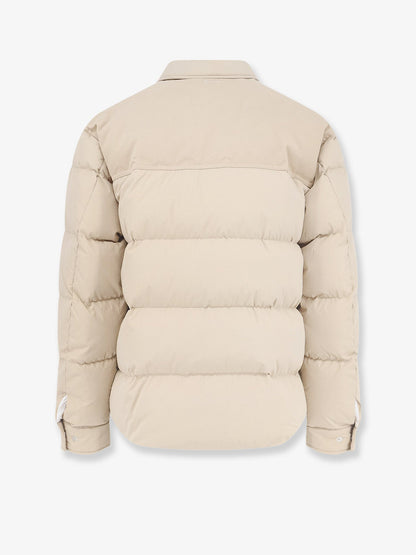 Laminar Light Water Repellent cotton and nylon down jacket - Cammello