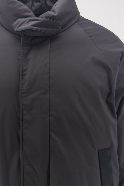 Laminar Padded cotton and nylon jacket - Nero