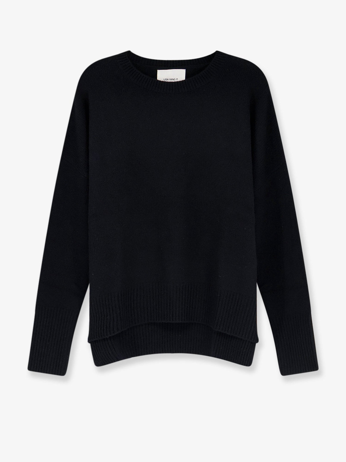 Lisa Yang Mila cashmere sweater with ribbed knit - Black