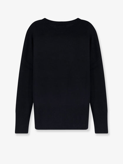Lisa Yang Mila cashmere sweater with ribbed knit - Black