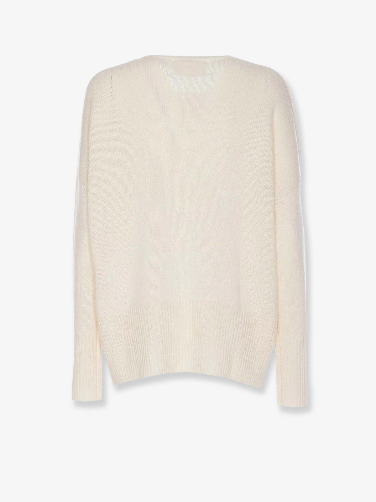 Lisa Yang Mila cashmere sweater with ribbed knit - Cream