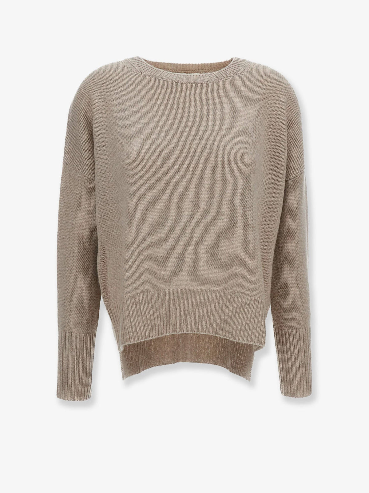 Lisa Yang Mila cashmere sweater with ribbed knit - Sand