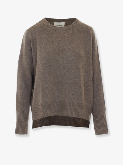 Lisa Yang Mila cashmere sweater with ribbed knit - Truffle